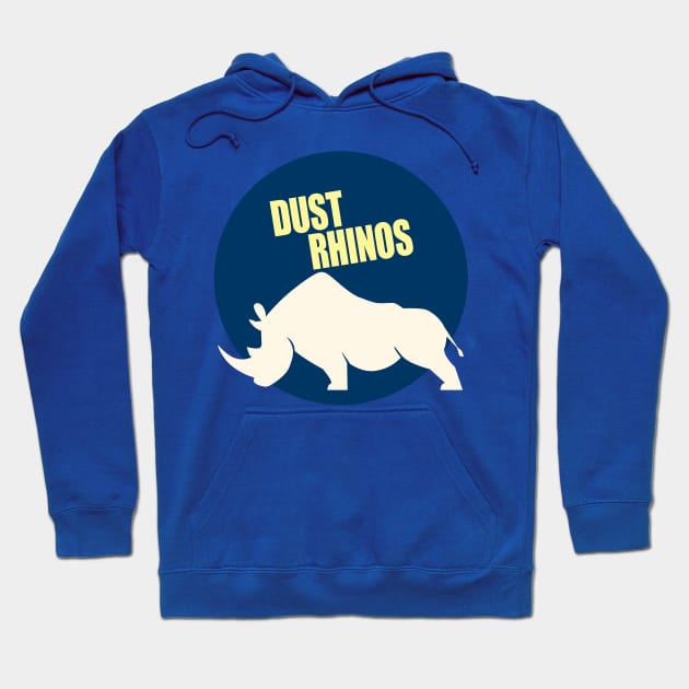 Dust Rhinos Blue Moon Hoodie by Dust Rhinos Swag Store